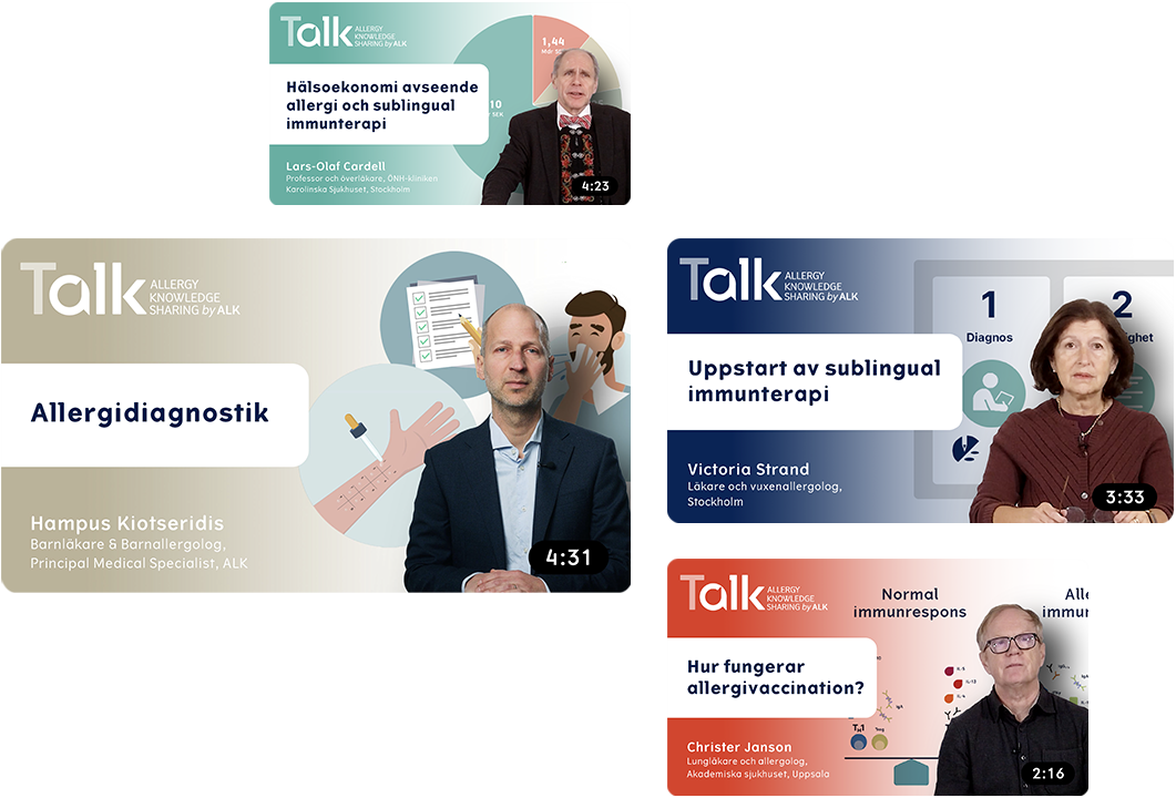 ALK erbjuder TalkPlay utbildning inom allergivaccination